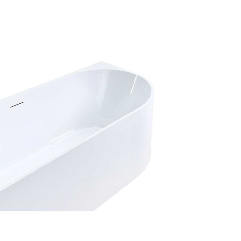 1700mm x 770mm Corner Acrylic Bathtub