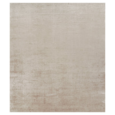 Textural Hand Knotted Cotton Striped Area Rug