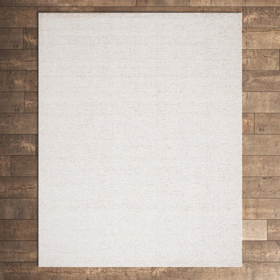 Maja Handmade Tufted Wool Ivory/Beige Rug