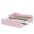Twin-Size Upholstered L-Shaped Sofa Bed With An Elevating Trundle-1422531668