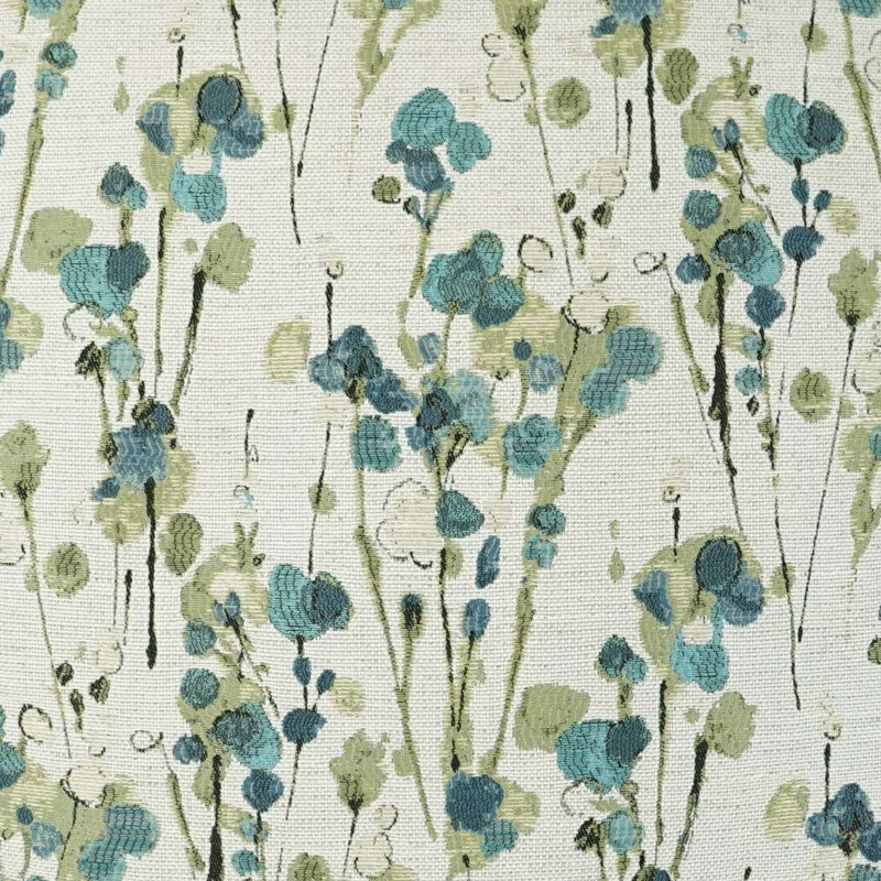 Nottely Floral Pillow Cover & Insert, Square 20", Everglade