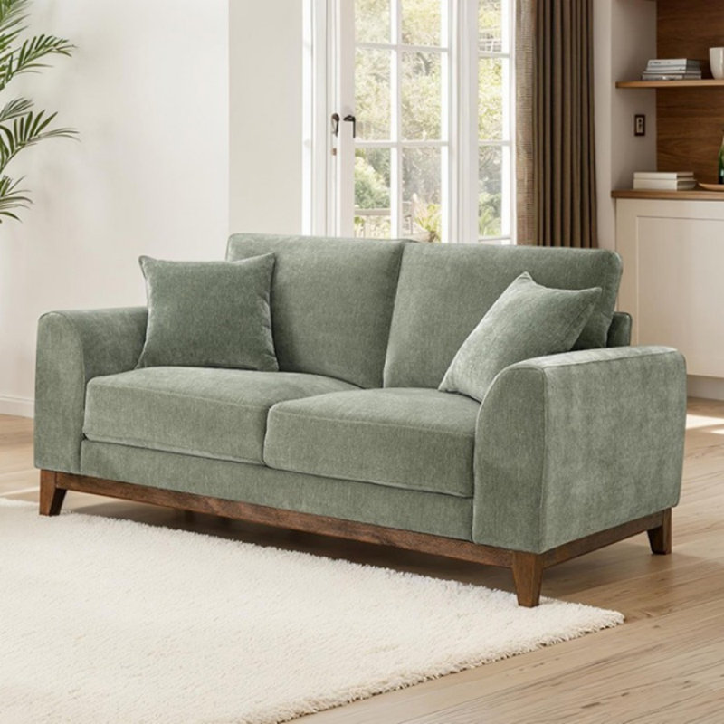 Causeuse Subhaan, Vert olive