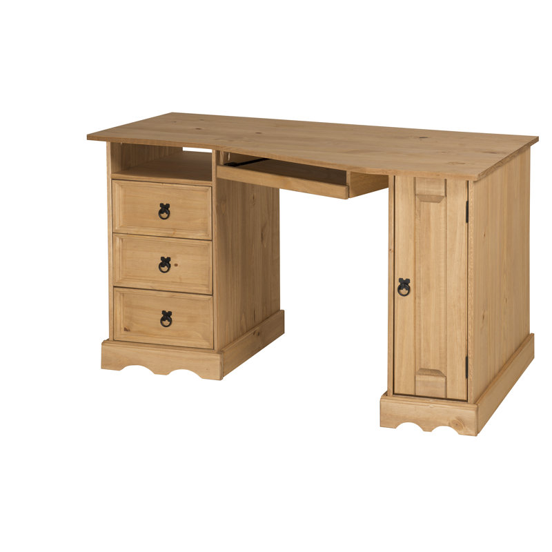 Bridewell Solid Wood Solid Wood Computer Desk
