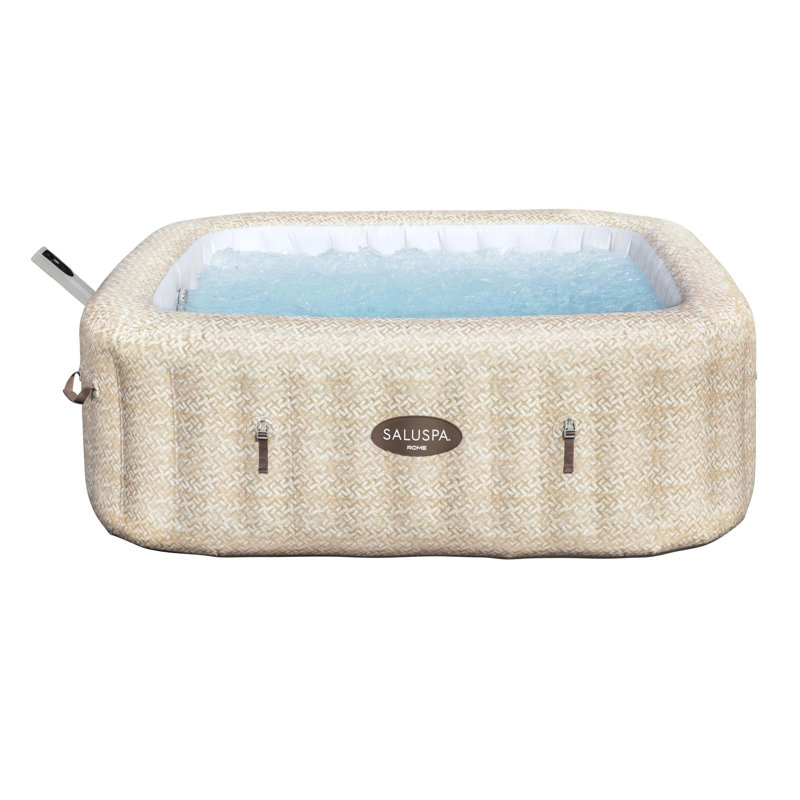 Bestway SaluSpa Rome Smart AirJet Inflatable Hot Tub with EnergySense Cover