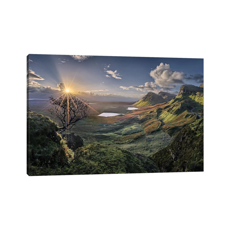 The Quiraing by Christian Schweiger - Wrapped Canvas Print