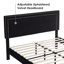 Ensemble de chambre en velours capitonné avec lit et 2 tables de chevet, aucun lit plateforme tapissier requis-118007011-118007008