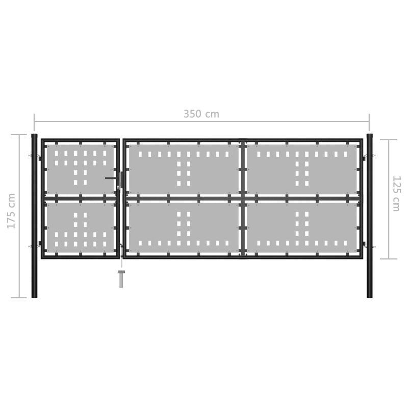 Paze Black Metal Gate