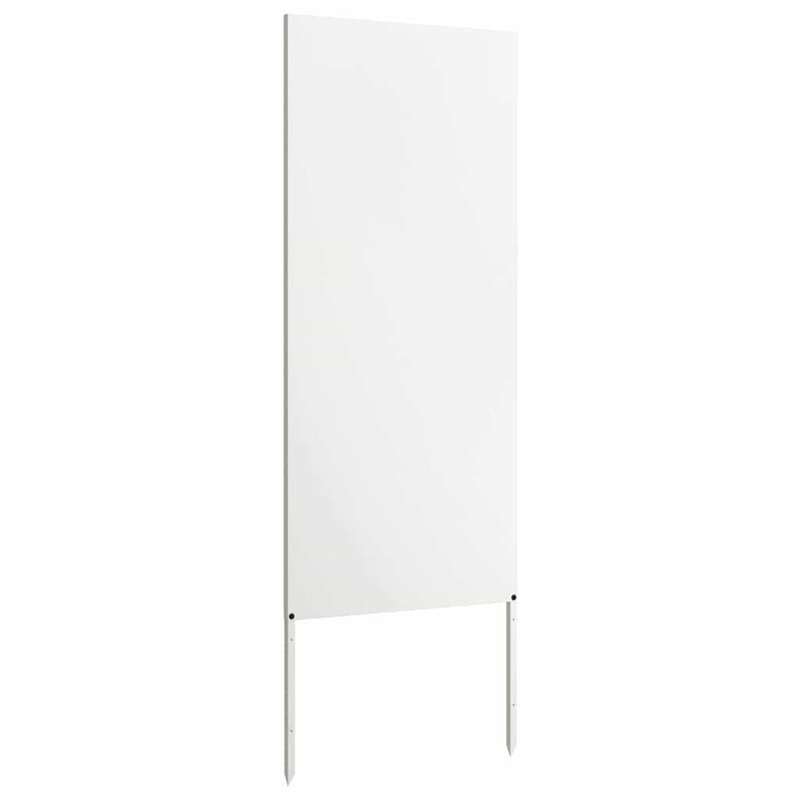 Garden Decorative Panel Other, 140cm H x 50cm W x 1.7cm D, White