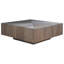 Verite Square Pedestal Coffee Table