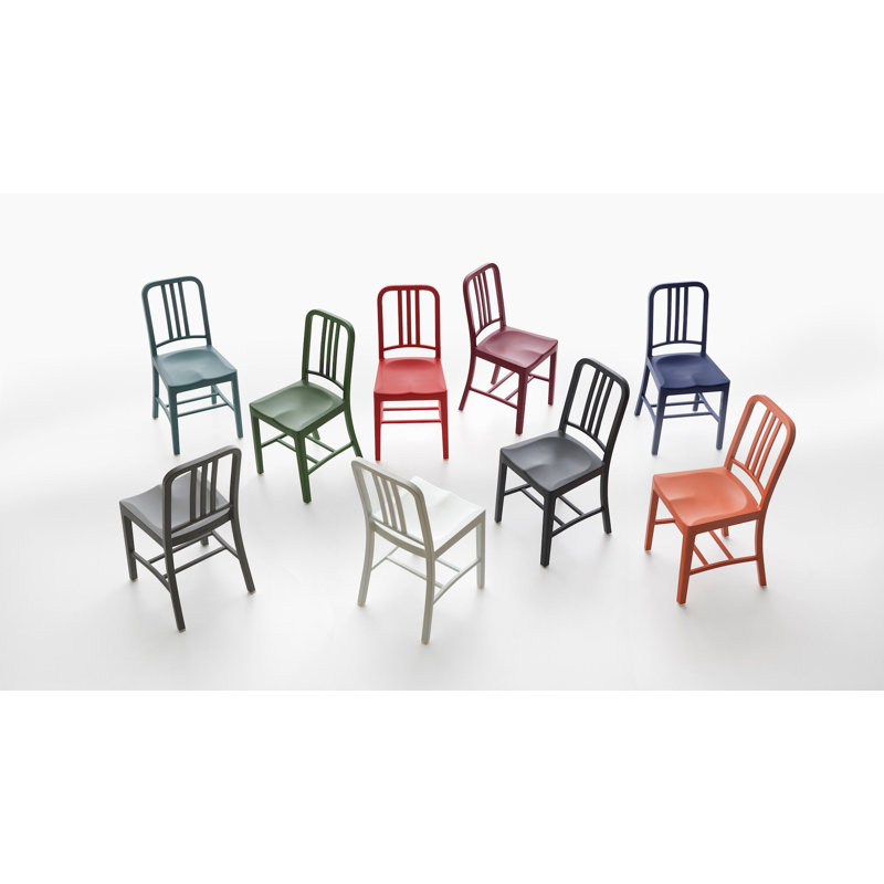 111 Navy® Side Chair by Coca-Cola, Charcoal