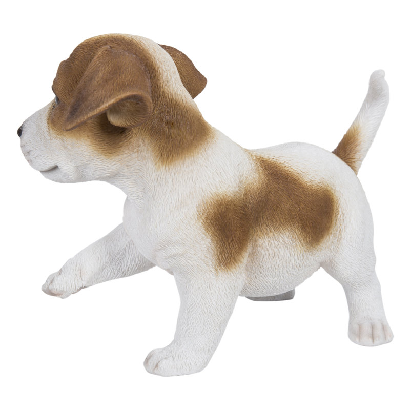 Jack Puppy Playing Statue