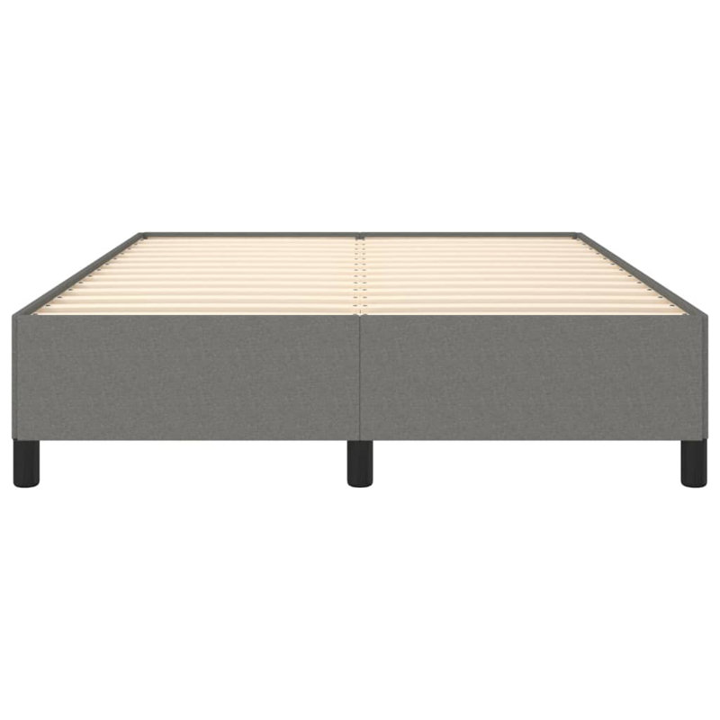 Holdyn Bed, Double (4'6), Dark Grey/Black