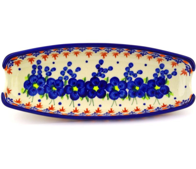Passion Poppy Stoneware Platter