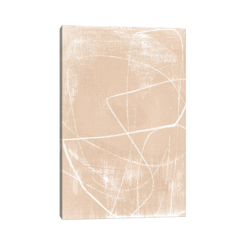 Linje II by June Erica Vess - Wrapped Canvas Gallery-Wrapped Canvas Giclée, 20.32 cm H x 30.48 cm W