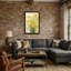 Plantes et fleurs jonquilles jaunes sur fond doux