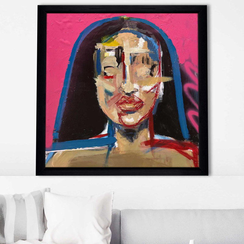 Sans nom (carré) par Cassie Studios - Peinture, Cadre noir, H 25,5 po x l 25,5 po x P 1 po