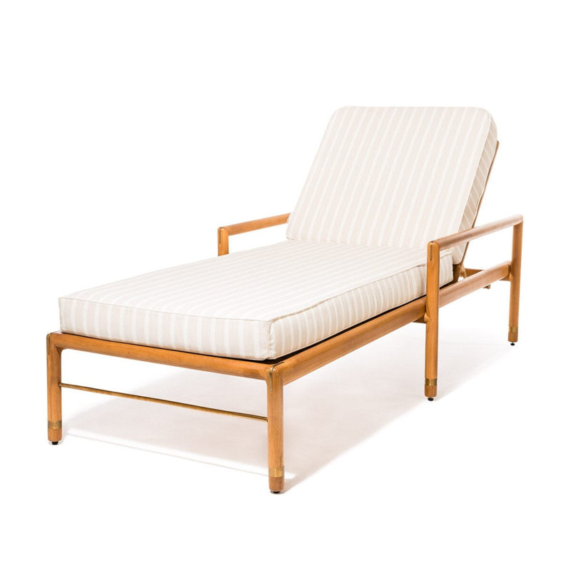 Wes Outdoor Chaise Lounge