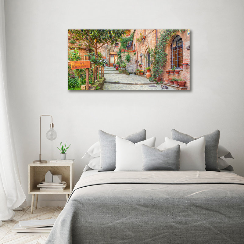 Italian Streets - Wrapped Canvas Print