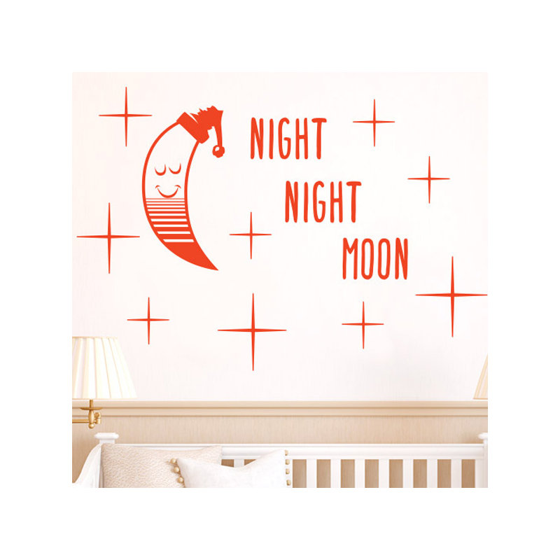 Wall Decal, Orange, Medium