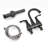 Centerset 2-handle Bathroom Faucet with Drain Assembly