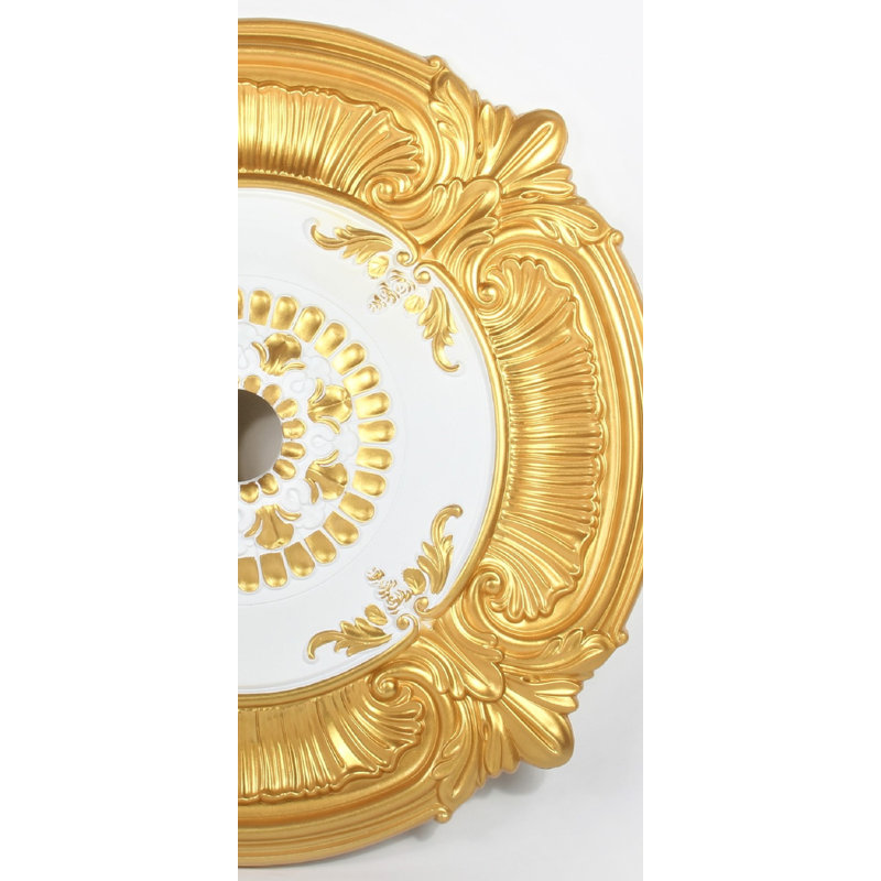 Ceiling Medallion, 4" H x 26" W x 26" D