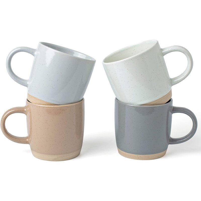 Grande tasse à café en grès Daytona, Multicolore