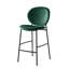 Inès Upholstered Stool with Metal Frame-1511485502