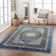 Serenity Large Area Rug With Non-Slip PVC Backing Oriental Style 200x300cm Carpet For Living Room, Bedroom, Lounge, Or Dining Room