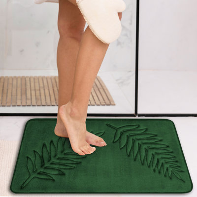 Annaley Memory Foam Absorbent Bathroom Rugs Quick Dry Washable