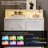 Accent Cabinet for Entryway With Adjustable Shelf 30.9" Sideboard with functionality-388066808