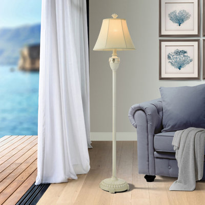 Parra 61'' Cream Traditional Floor Lamp
