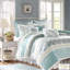 Housse de couette 9 pièces en coton pour très grand lit - Literie multicolore avec détails froncés-117331816