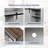 Farmhouse 59.5'' TV Stand For Tvs Up To 70'' With Electric Fireplace And Adjustable Shelves-119687739