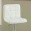 Ensemble de 2 tabourets de bar en similicuir blanc-118100701