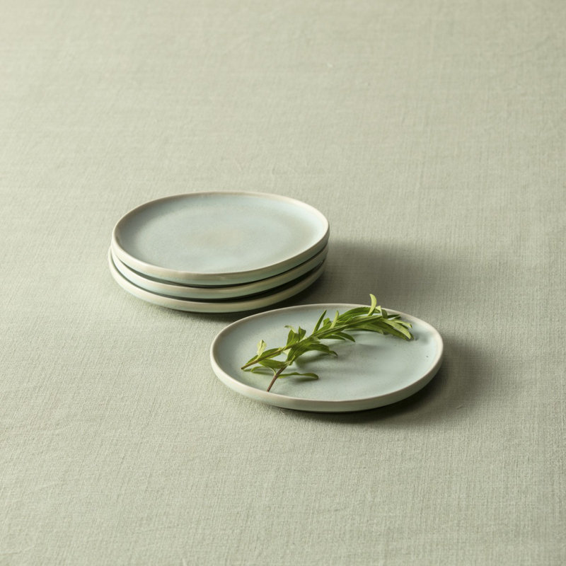Cloud Terre Collection No 3 Stoneware, 6" Bread Plate, Cypress