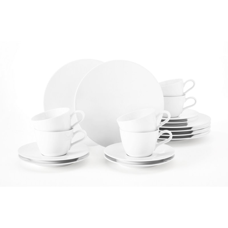 Life 18 Piece Bone China Dinnerware Set, Service for 6