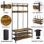 Aarran Freestanding 24 - Hook Coat Rack