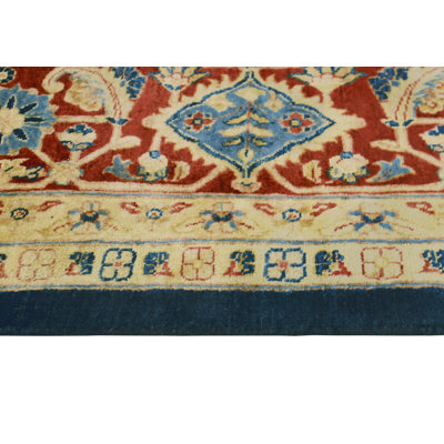 Vegetable-Dyed Pak-Persian Duncan Navy Rug