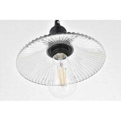 Luminaire suspendu conique 3 lumières grappe Sequim