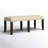 Amid Polyester Blend Upholstered Bench