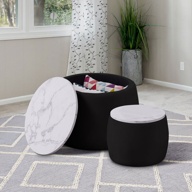 2 tables de rangement Deshka