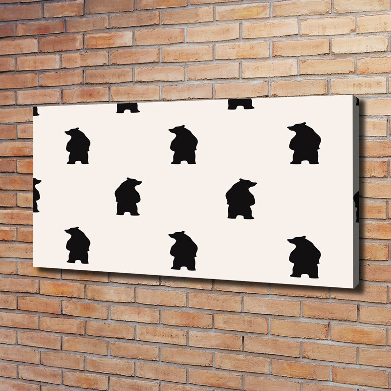 Bears - Wrapped Canvas Print