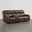 Canapé inclinable électrique en cuir véritable Zachery avec console multifonctionnelle-1631181292-1631181282