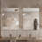 36x30 Inch Frameless Bathroom Mirror