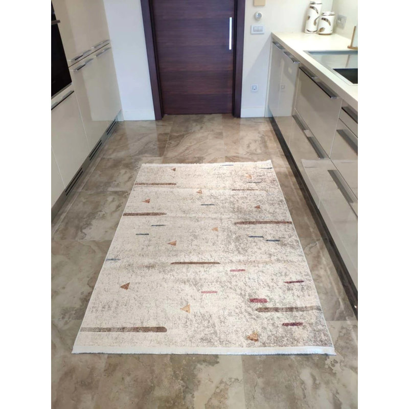 Tapis mathaï avec envers antidérapant, Rectangle 2 pi 7 po x 12 pi 5 po