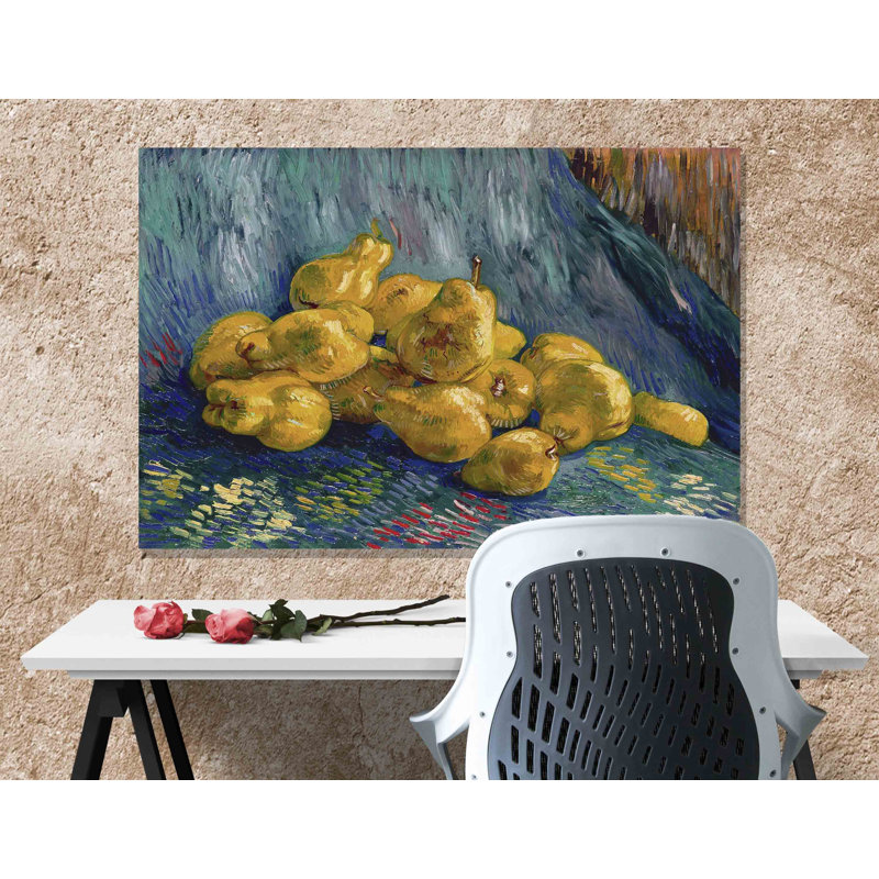 Still Life With Quinces by Vincent Van Gogh - Wrapped Canvas Painting, 20cm H x 30cm W x 18cm D