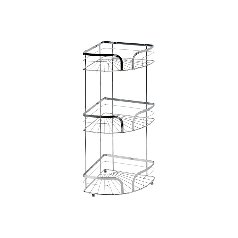 Bodin Shower Caddy, Polished Chrome