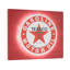 Enseigne rétro rétroéclairée à DEL en métal essence et huile moteur Texaco 15 po x 18 po