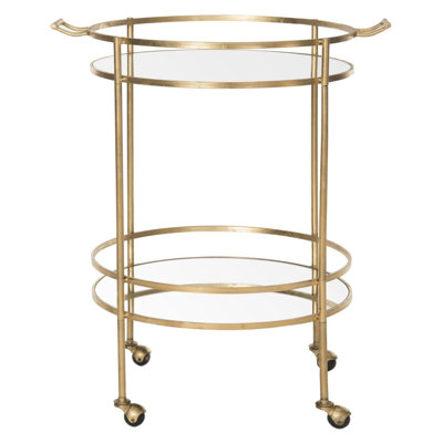 Oxendine Metal Bar Cart