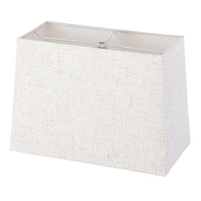 Abat-jour rectangulaire avoine